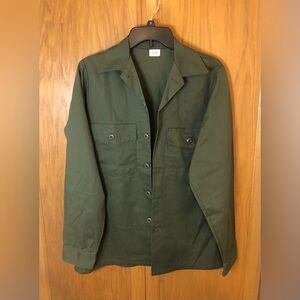 Military Utility Men’s Shirt Size 14 1/2 x 33